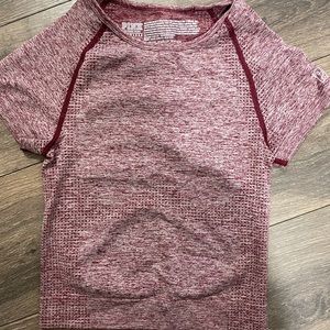 PINK WORKOUT SEAMLESS TOP